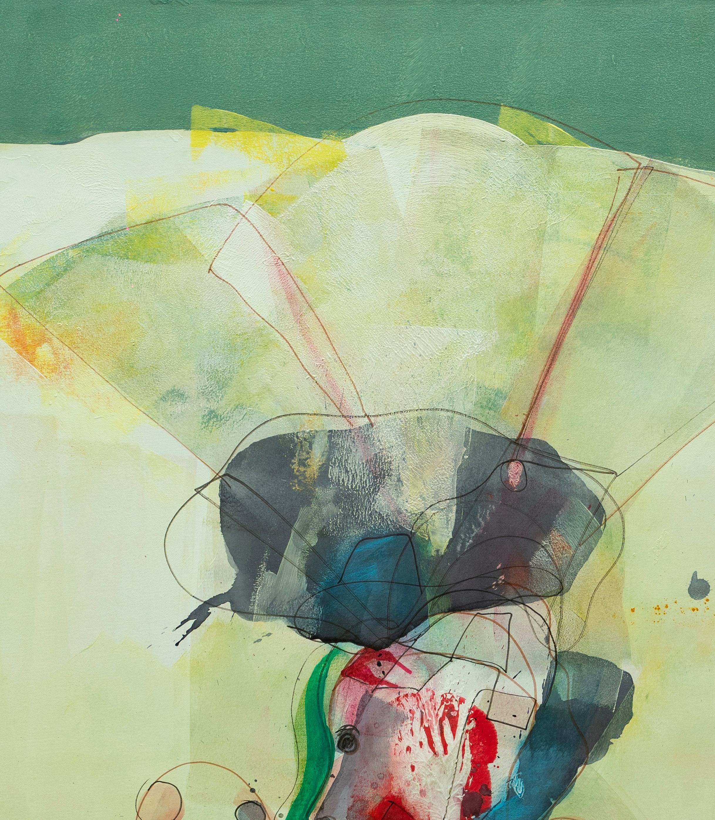 Carlos Mendez  12 Estudio pittura acrilica in vendita 2
