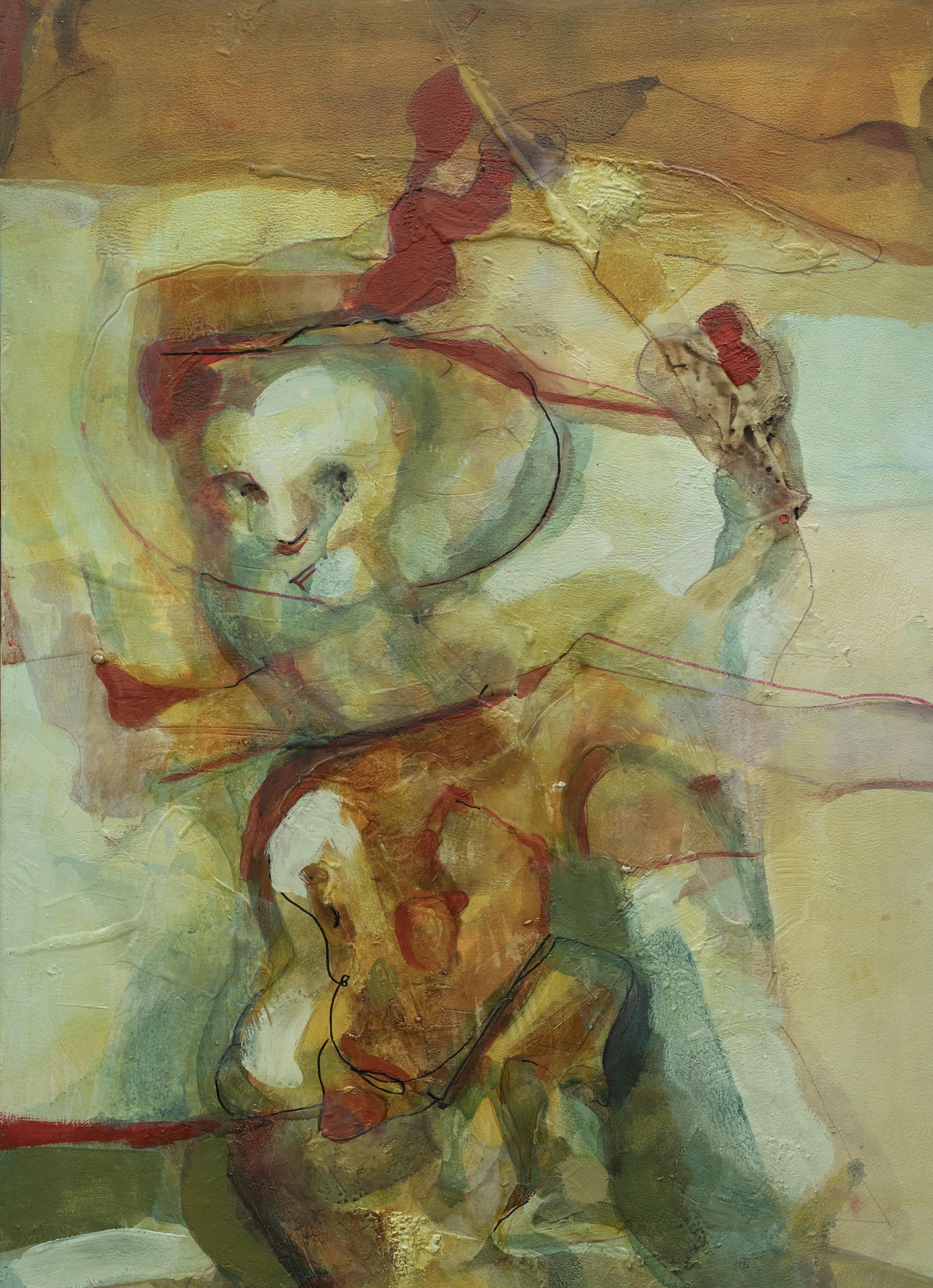 Carlos Mendez 14 Duende I, Acrylgemälde im Angebot 1