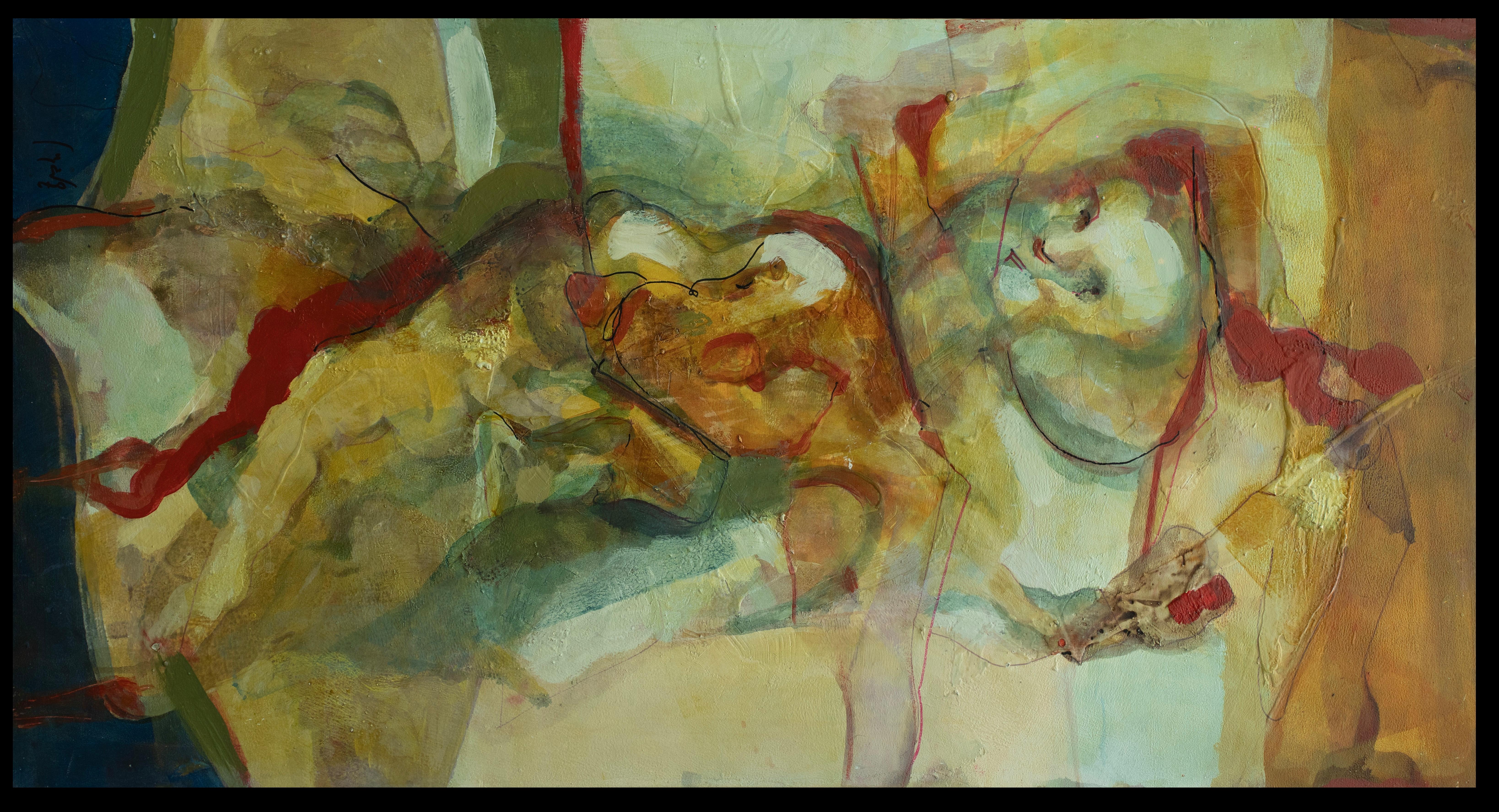 Carlos Mendez  Duende I Acrylgemälde im Angebot 5