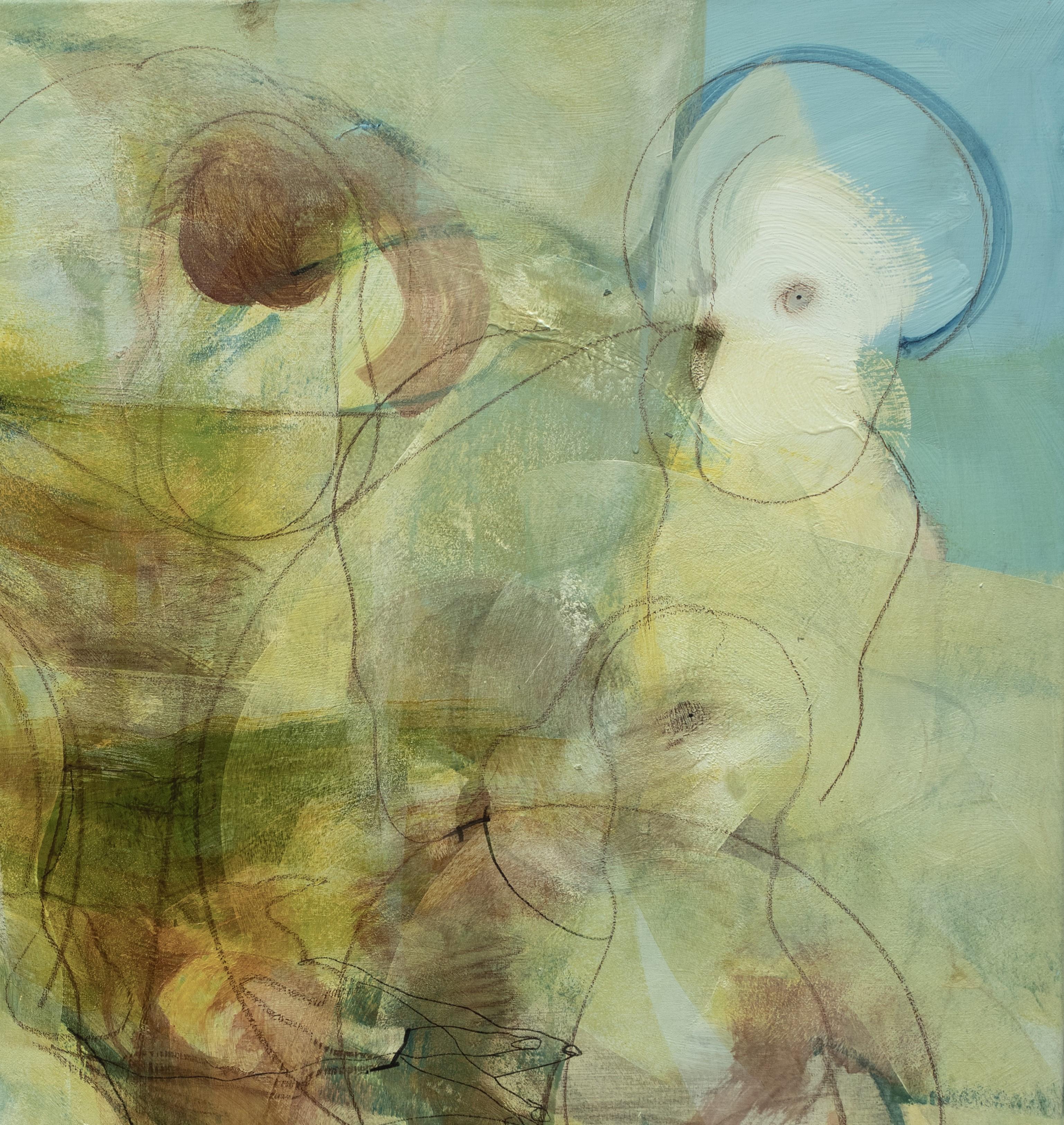 Carlos Mendez  viento I pittura acrilica in vendita 2