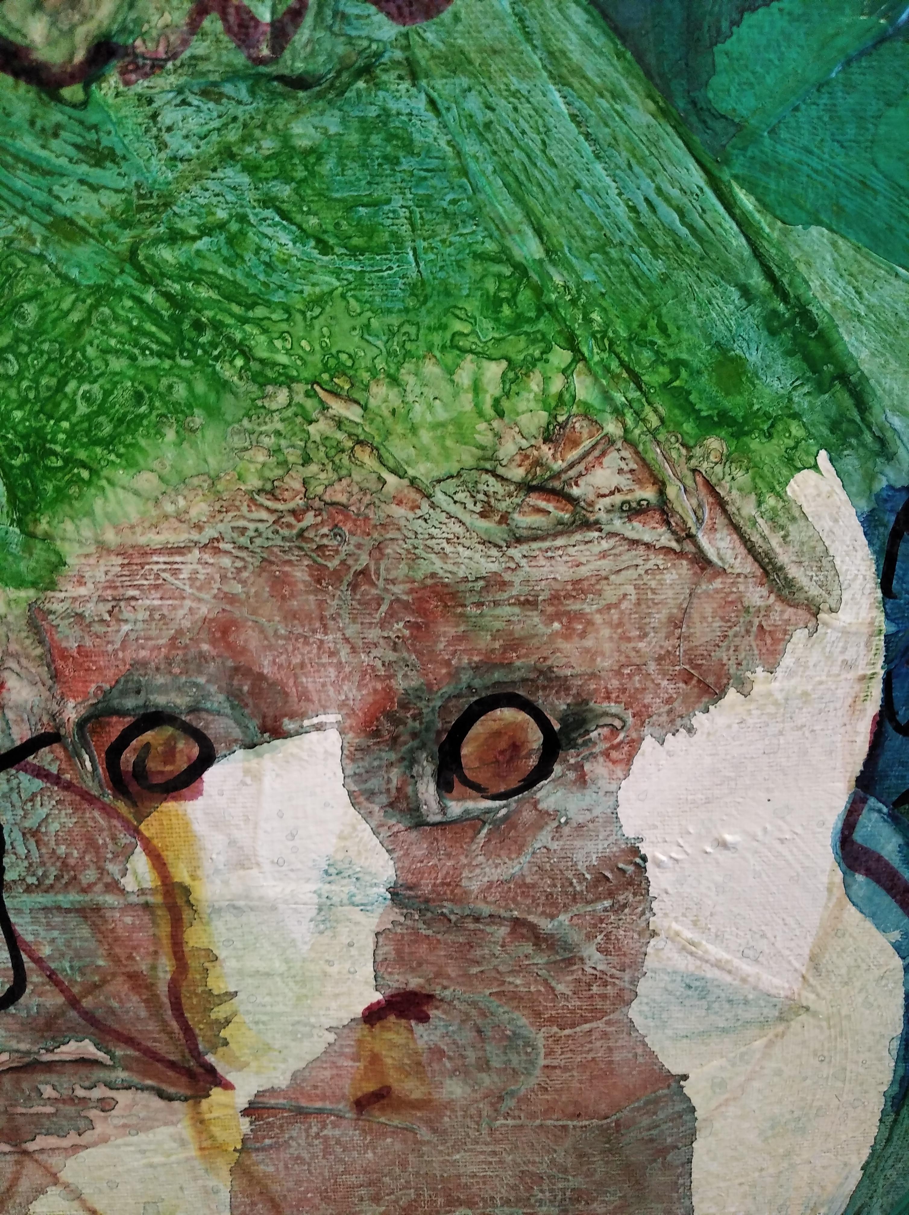 Carlos Mendez    Greene & Greene  Rosso  pittura acrilica 3