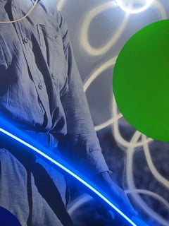 Blue black farmer boy