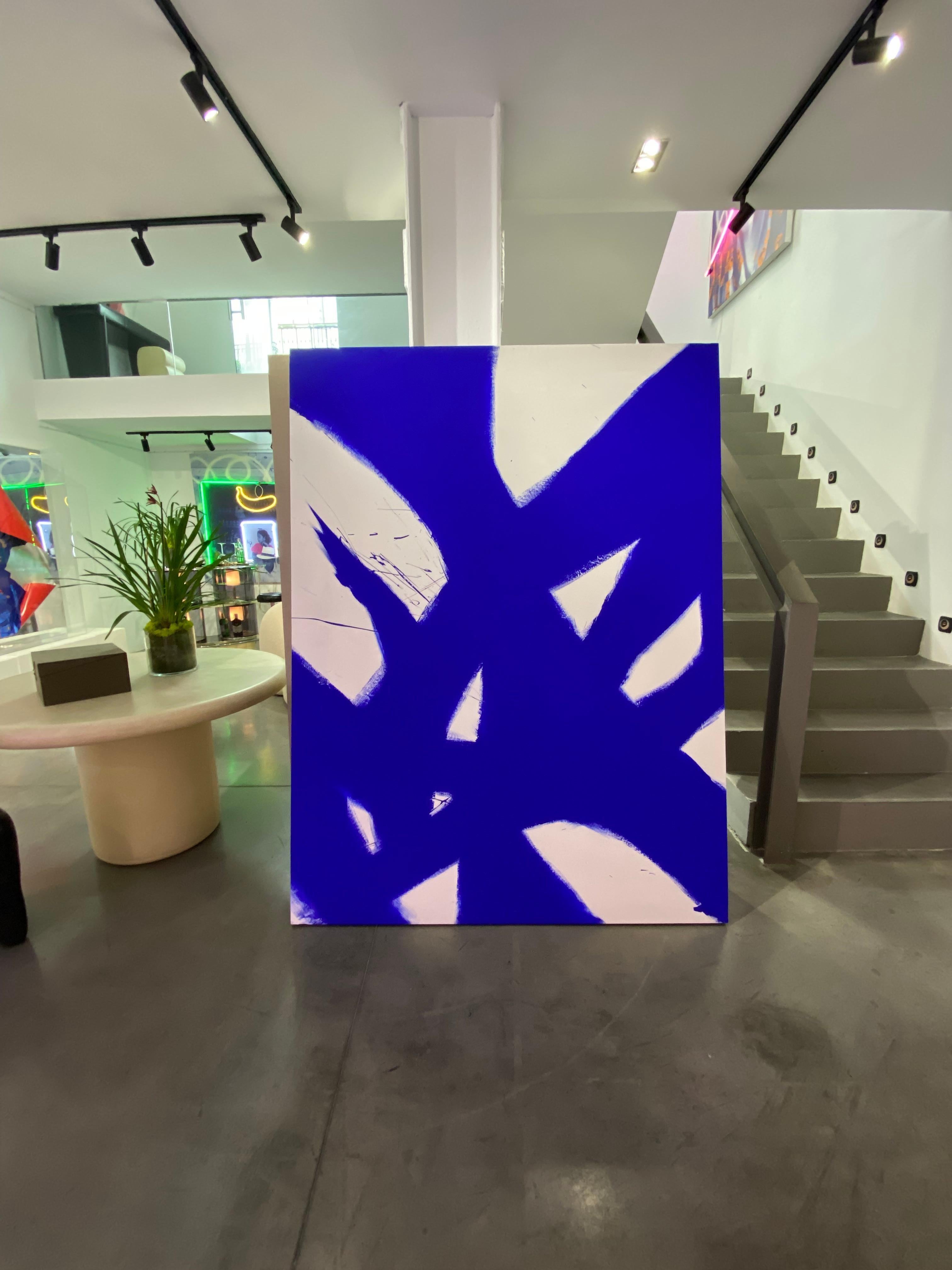 Yves Klein Blau M3 – Painting von Carlos Mercado