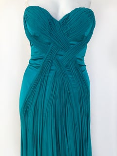 Carlos Miele strapless gown