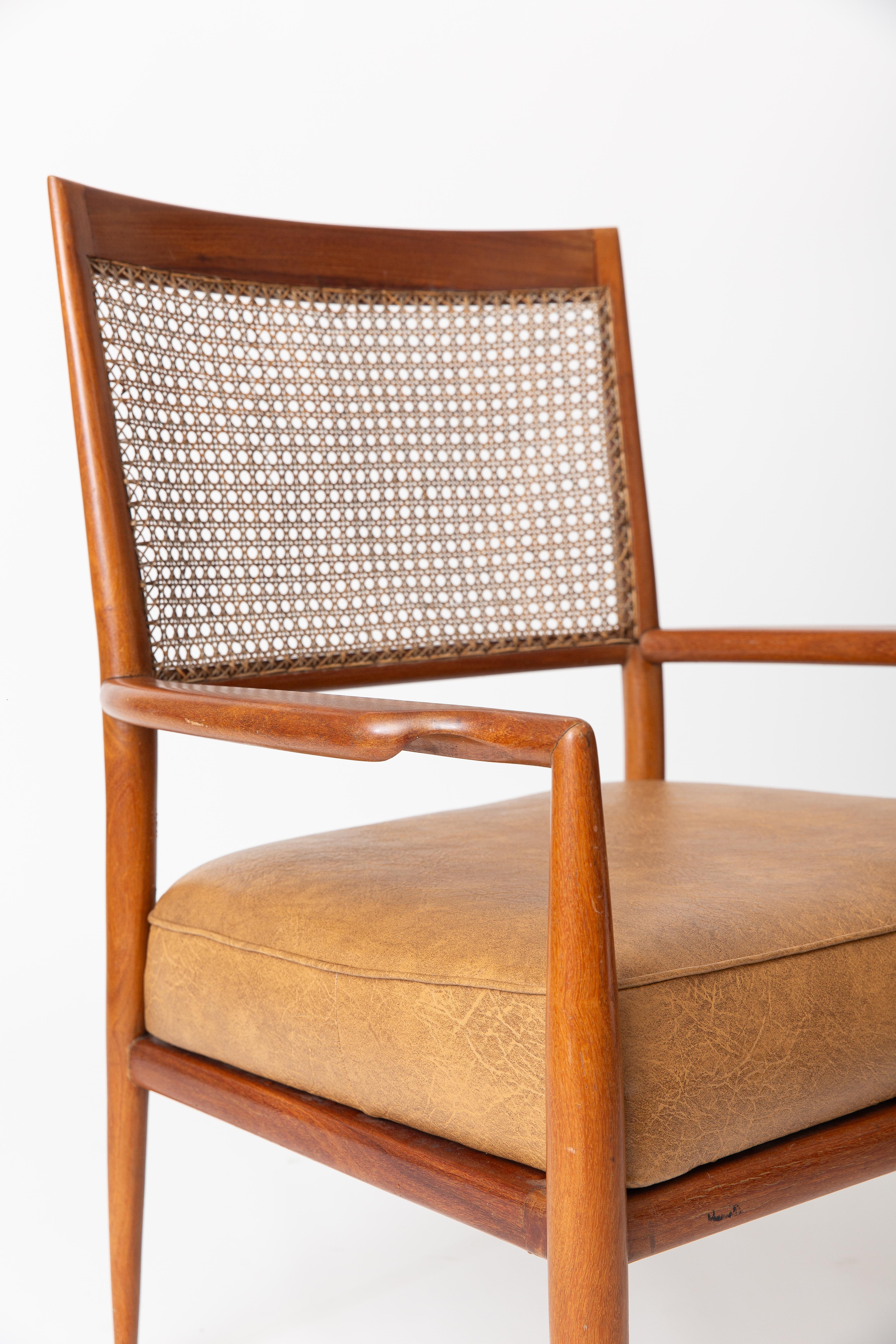 Mid-Century Modern Carlos Milan Branco e Preto MF5 Chair For Sale