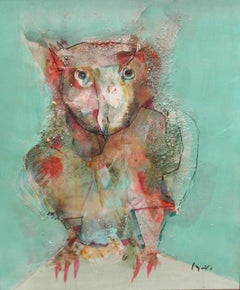 Huile sur tige - Buho