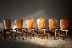 Carlos Motta "São Paulo" Dining Chairs, Set of 6, 1980s