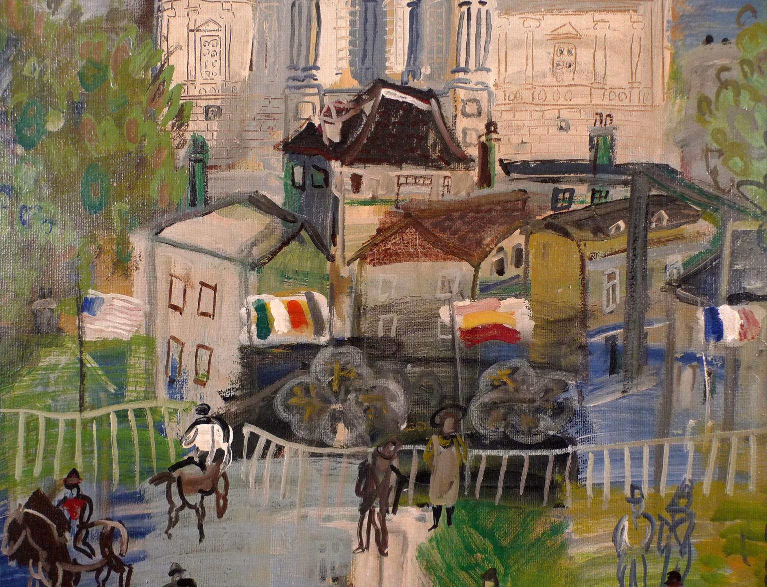 CARLOS NADAL
Spanish, 1917 - 1998
LES COURSES
signed & dated 