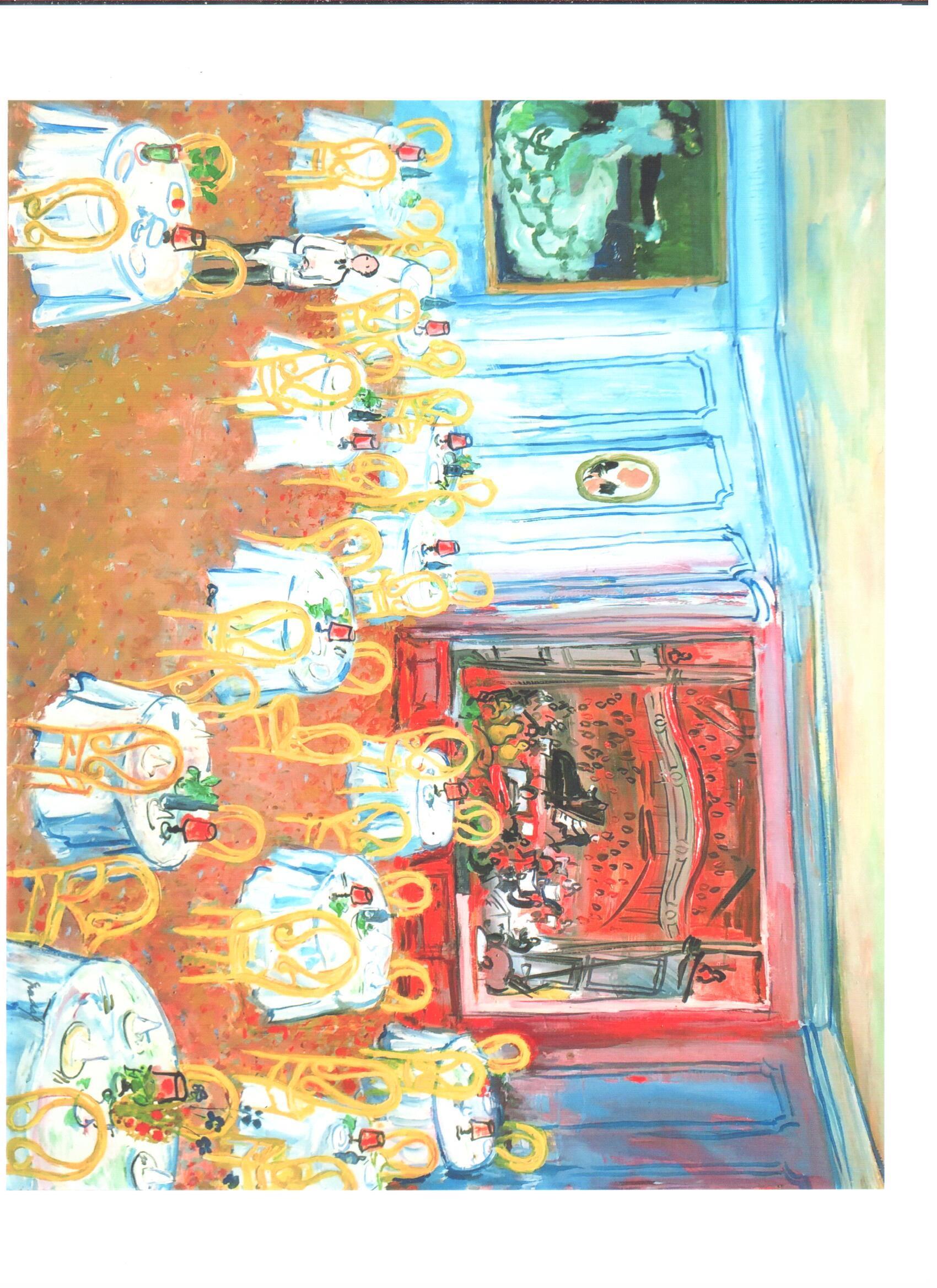 „Teatro Comedor“, Ölgemälde auf Leinwand des spanischen Künstlers Carlos Nadal, 20. Jahrhunderts im Angebot 12