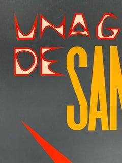 Eduardo Vera Cortes poster Antonio Maldonado exhibition (Puerto Rican artist)