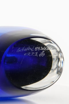 Carlos Pebaque-Vase, hergestellt von Gullaskruf in Schweden