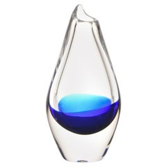 Carlos Pebaque Vase Produced by Gullaskruf in Sweden