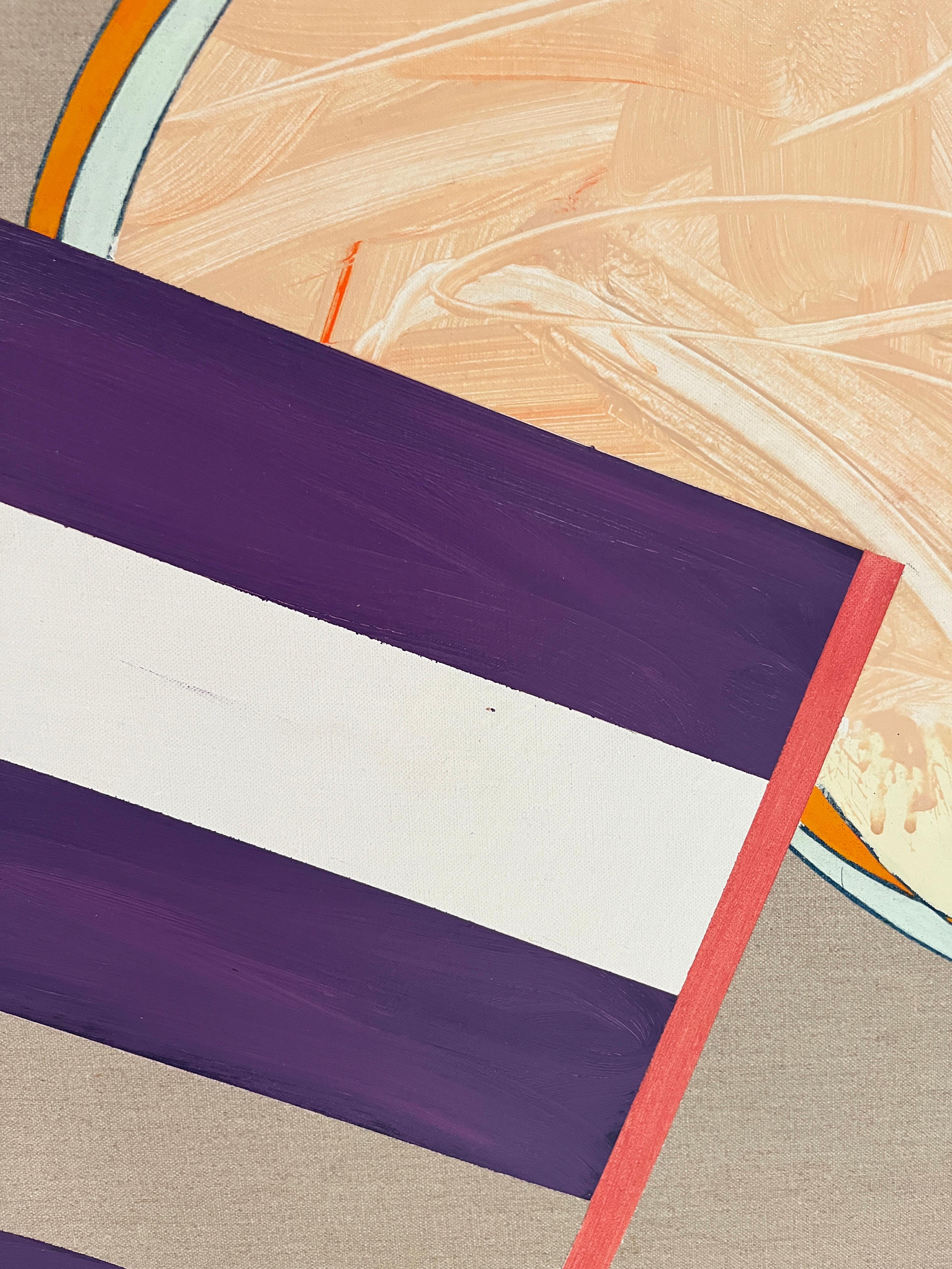 Ohne Titel 41, abstraktes Gemälde, farbenfrohes  (Abstrakt), Painting, von Carlos Puyol