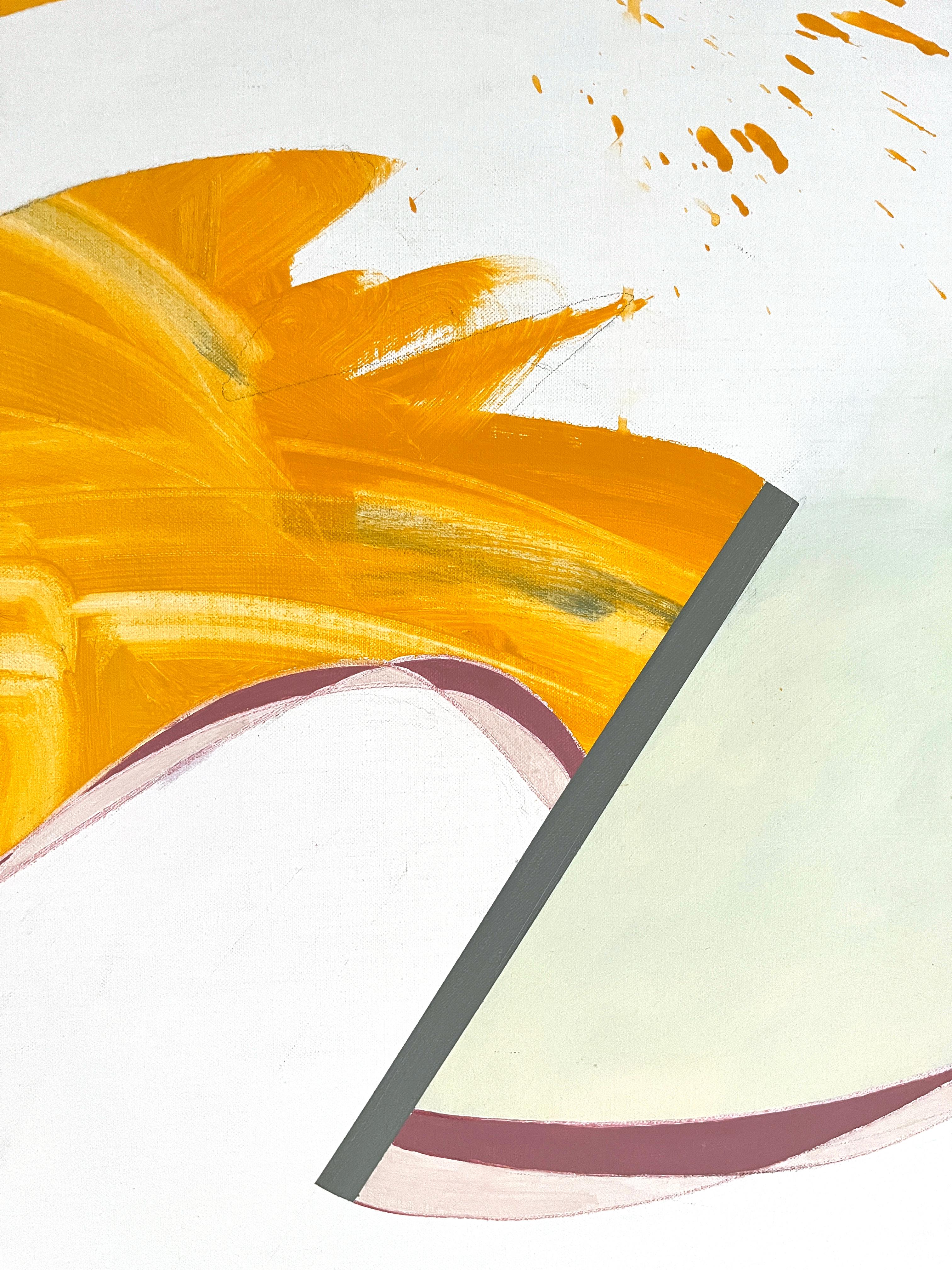 Ohne Titel 46, abstraktes Gemälde, farbenfrohes  (Abstrakt), Painting, von Carlos Puyol