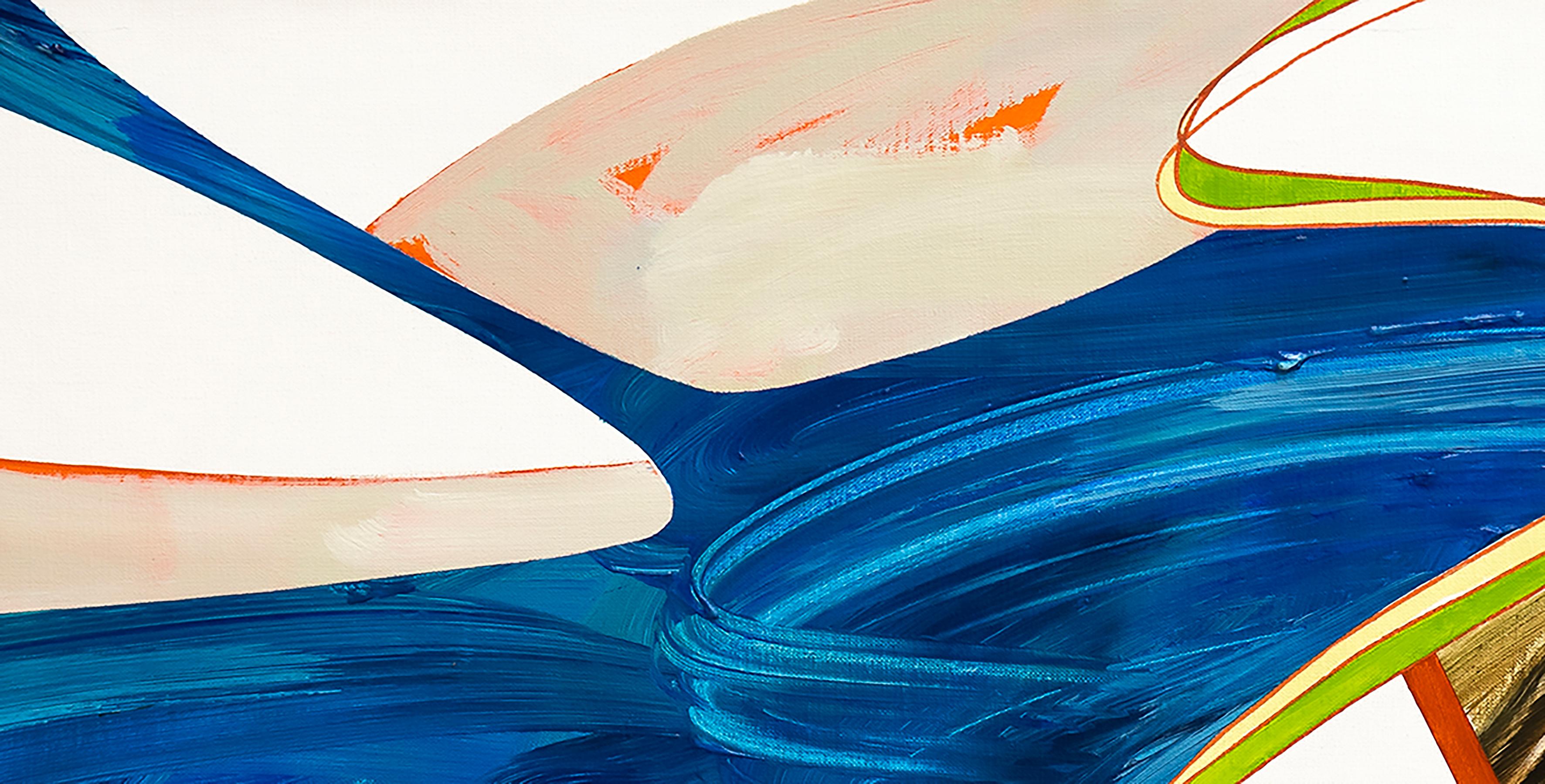 Ohne Titel 52, abstraktes Gemälde, farbenfrohes  (Abstrakt), Painting, von Carlos Puyol