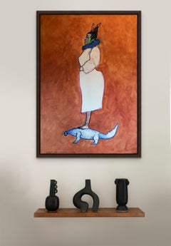 Figurative Painting by Cuban Artist Carlos Quintana