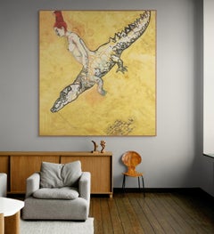 Figurative Painting by Cuban Artist Carlos Quintana