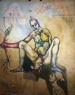 Figuratives Gemälde des kubanischen Künstlers Carlos Quintana