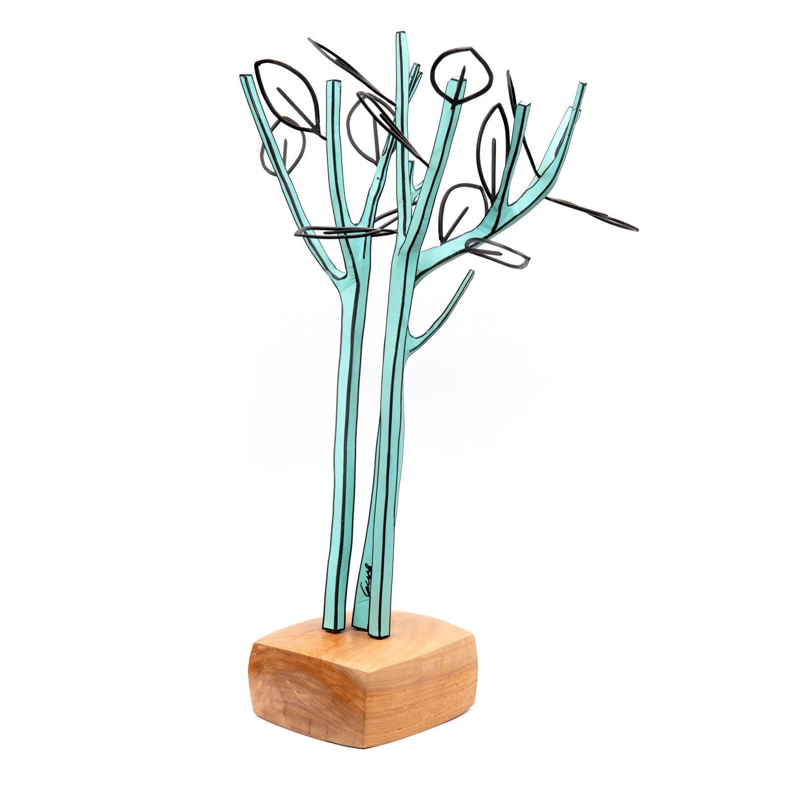 Carlos Ramos, Scultura di albero contemporaneo - Tecnica mista: Wood Wood dipinto, ferro
Portogallo, Contemporaneo

Dimensioni: Altezza 75 cm x Larghezza 35 cm x Profondità 40 cm (29,5 x 13,8 x 15,7 in)

Carlos Ramos presenta un'interpretazione