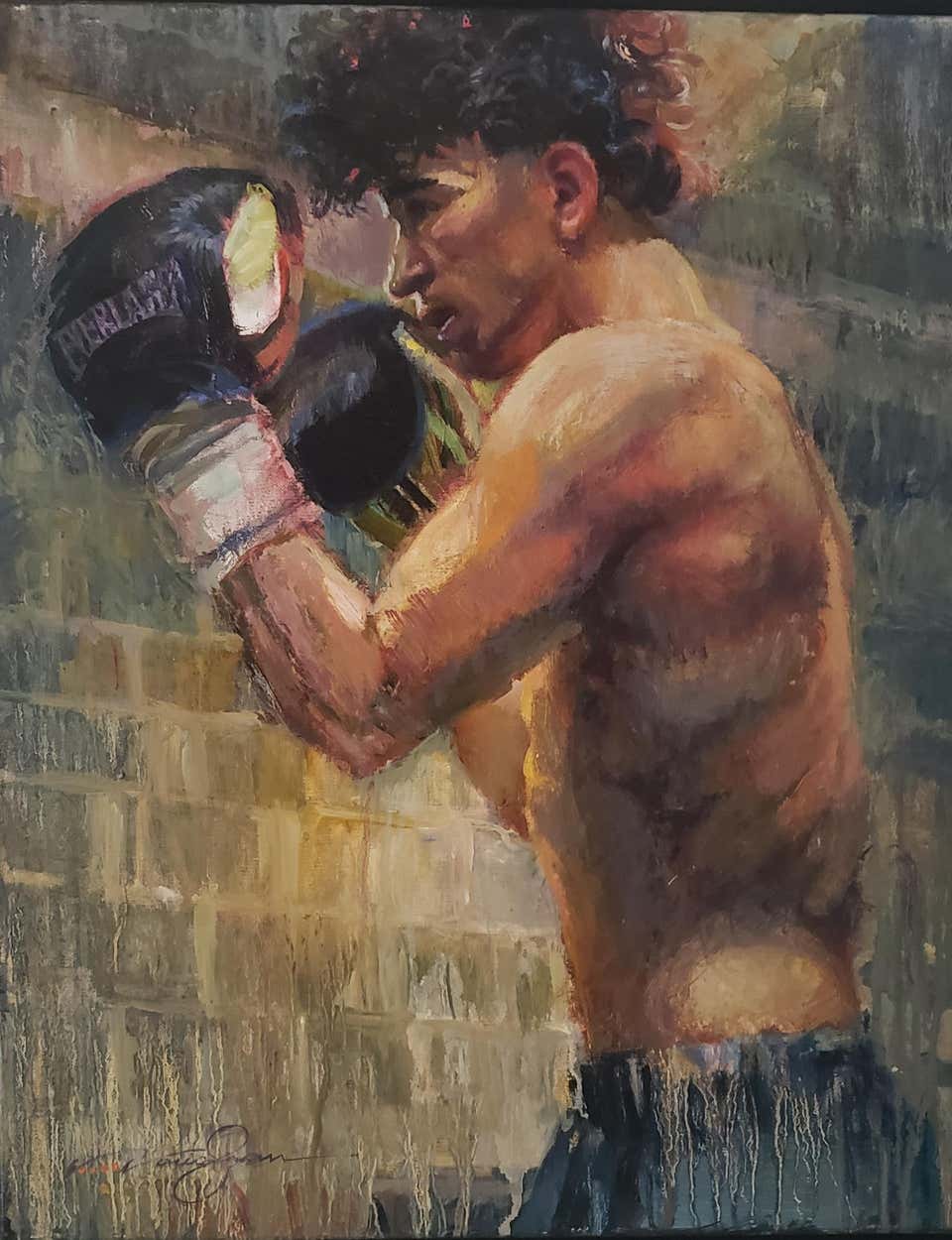 Carlos Rancano Portrait Paintings - 2 For Sale at 1stDibs