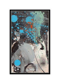 Carlos Rolon Dzine Large Original Oil Painting On Canvas Modern Abstract Artwork