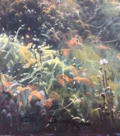 Peaks of Europe Spain oil on canvas painting spanish landscape