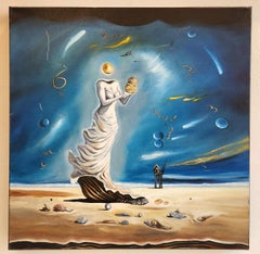 Pittura a olio su tela -- Casa II