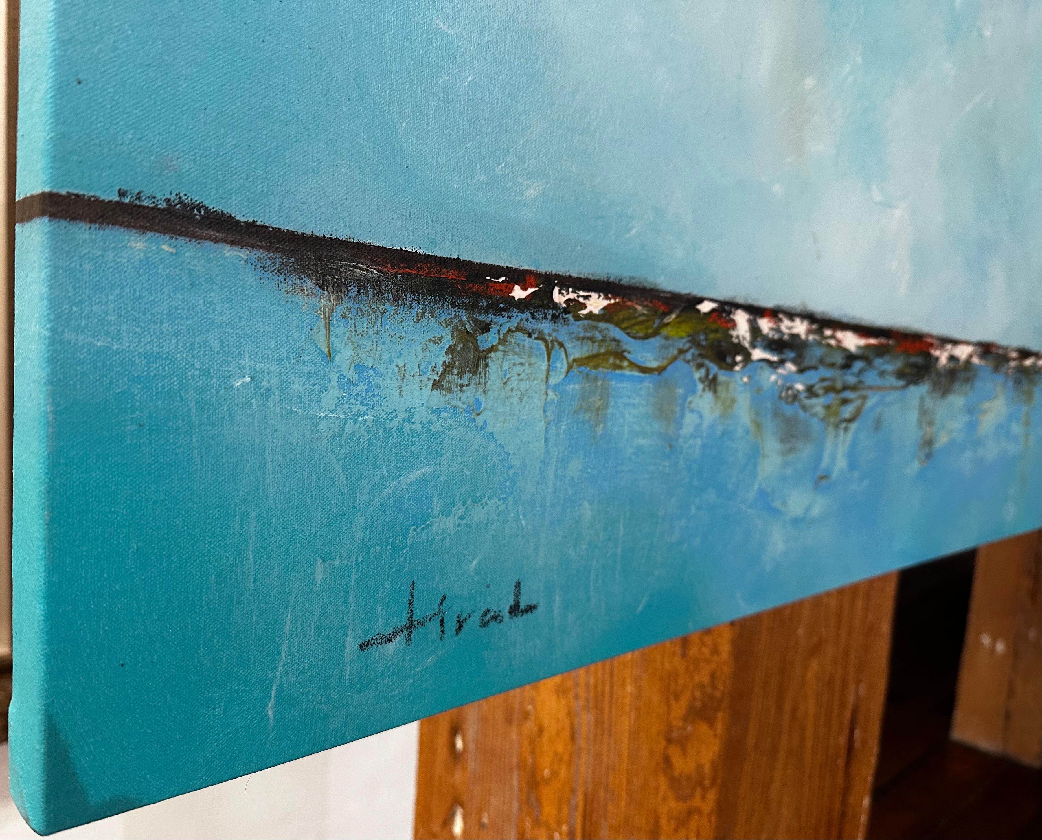 Marina - Painting Astratto di Carlos Tirado