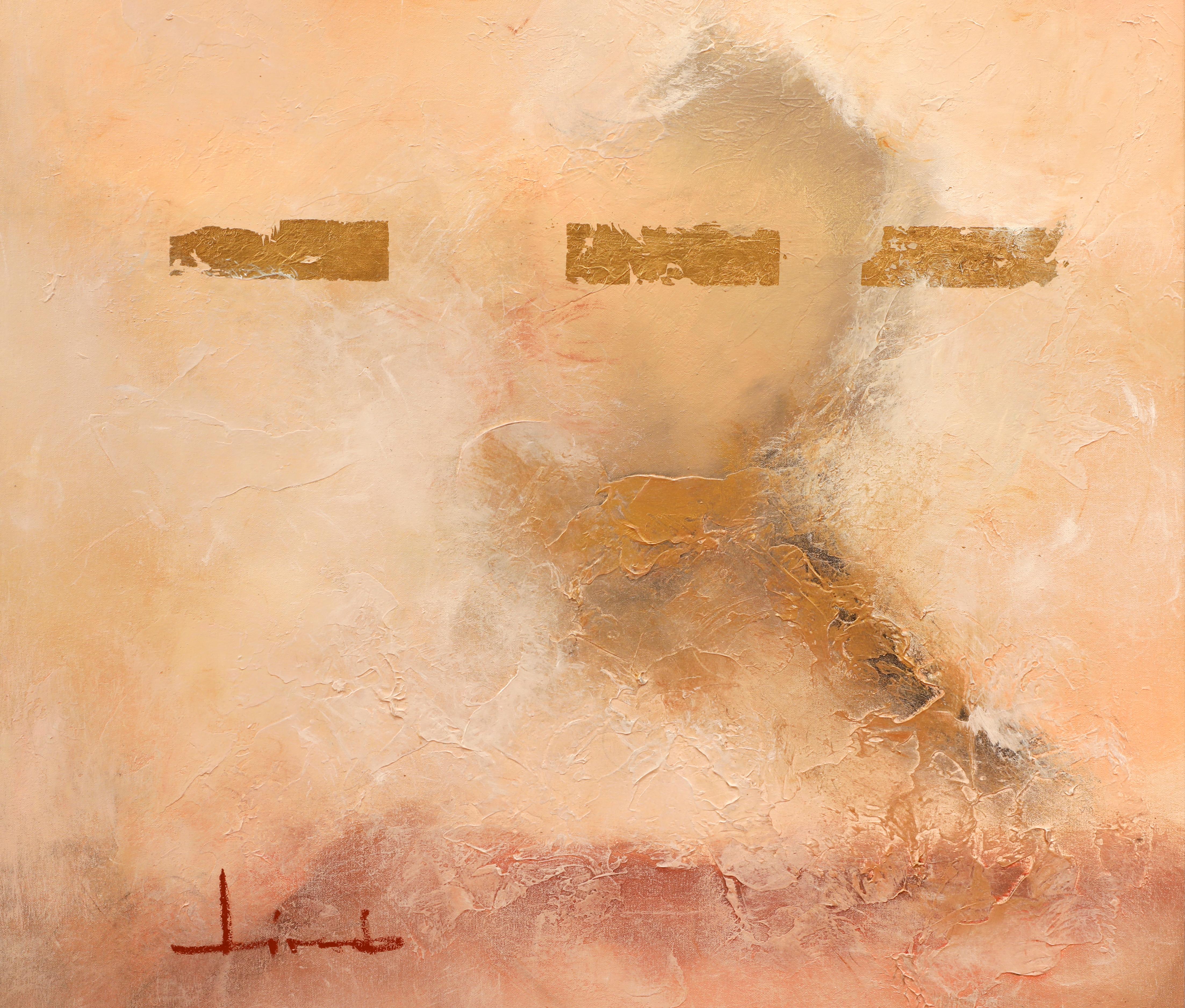 Cento Front - Abstract Painting Arancia di Carlos Tirado