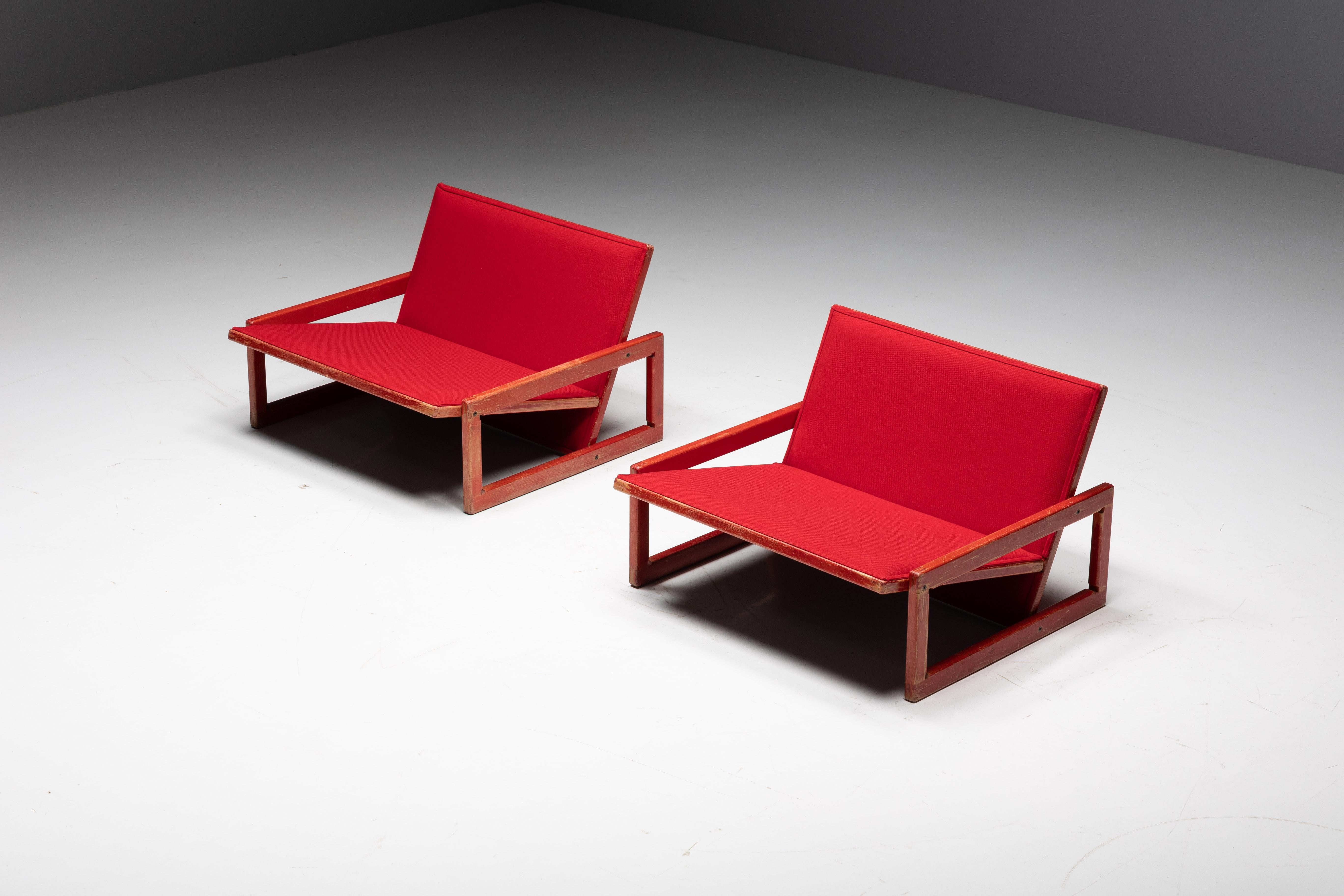 Italian Carlotta Armchairs by Tobia Scarpa for Cassina, Italy, 1970s For Sale