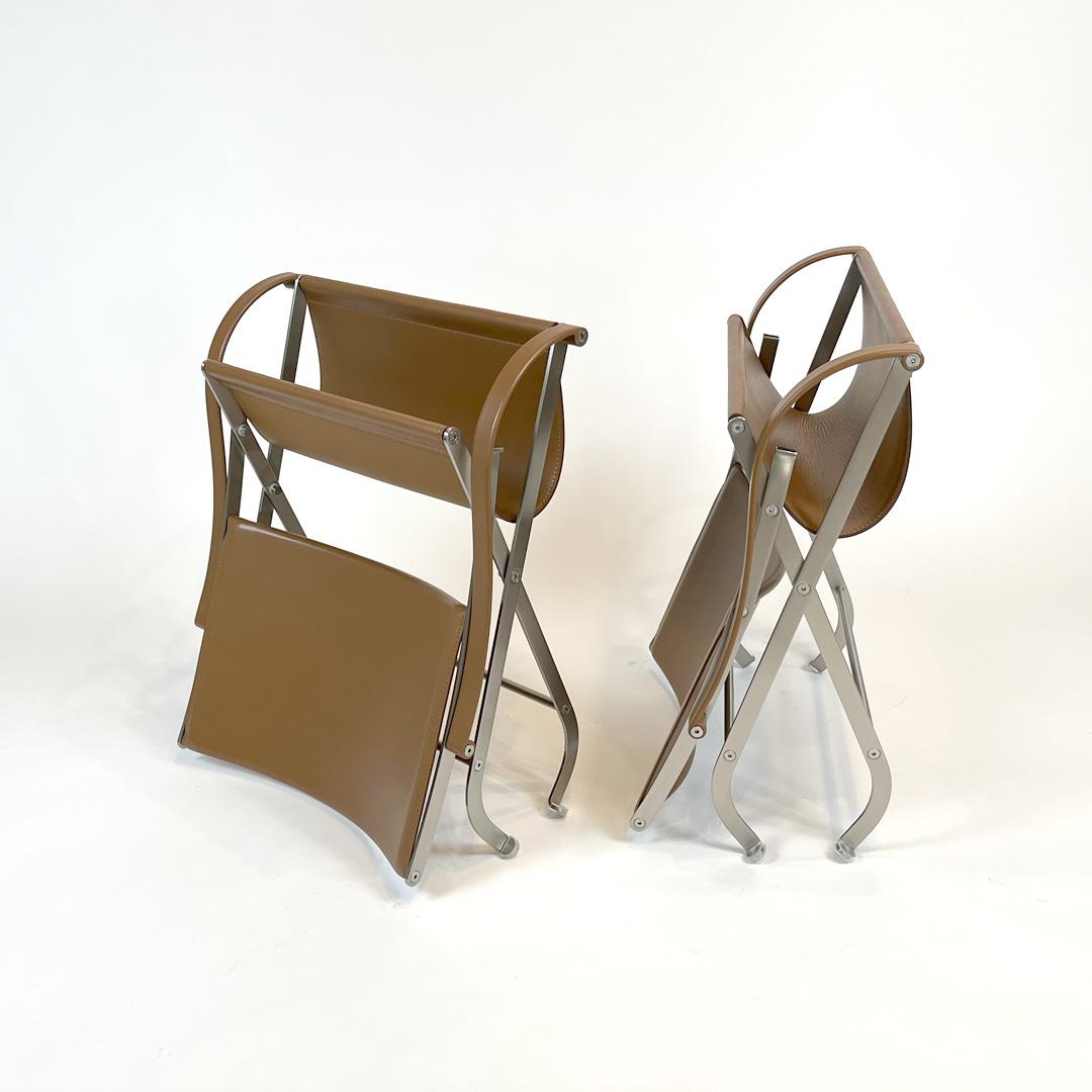 Italian Carlotta Folding Armchairs by Antonio Citterio