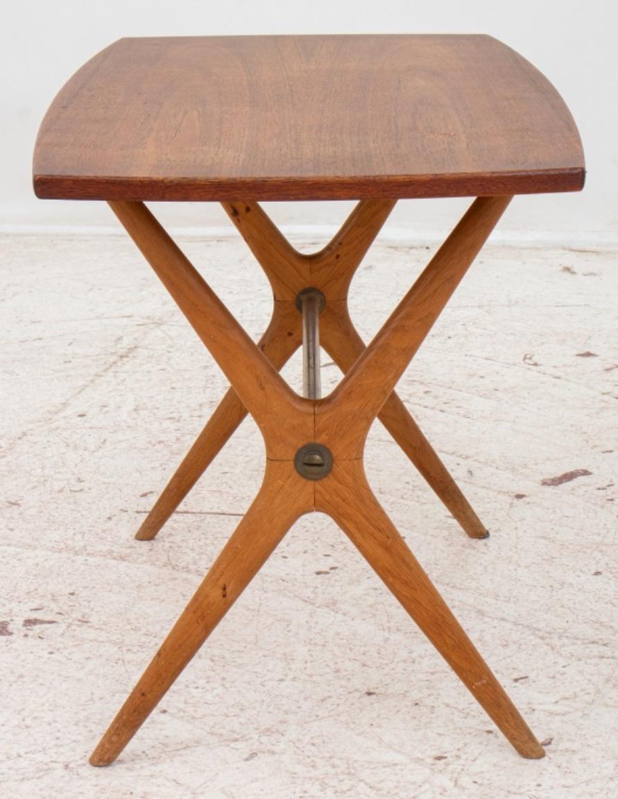 20th Century Carlsson Mid-Century Modern Walnut Side Table