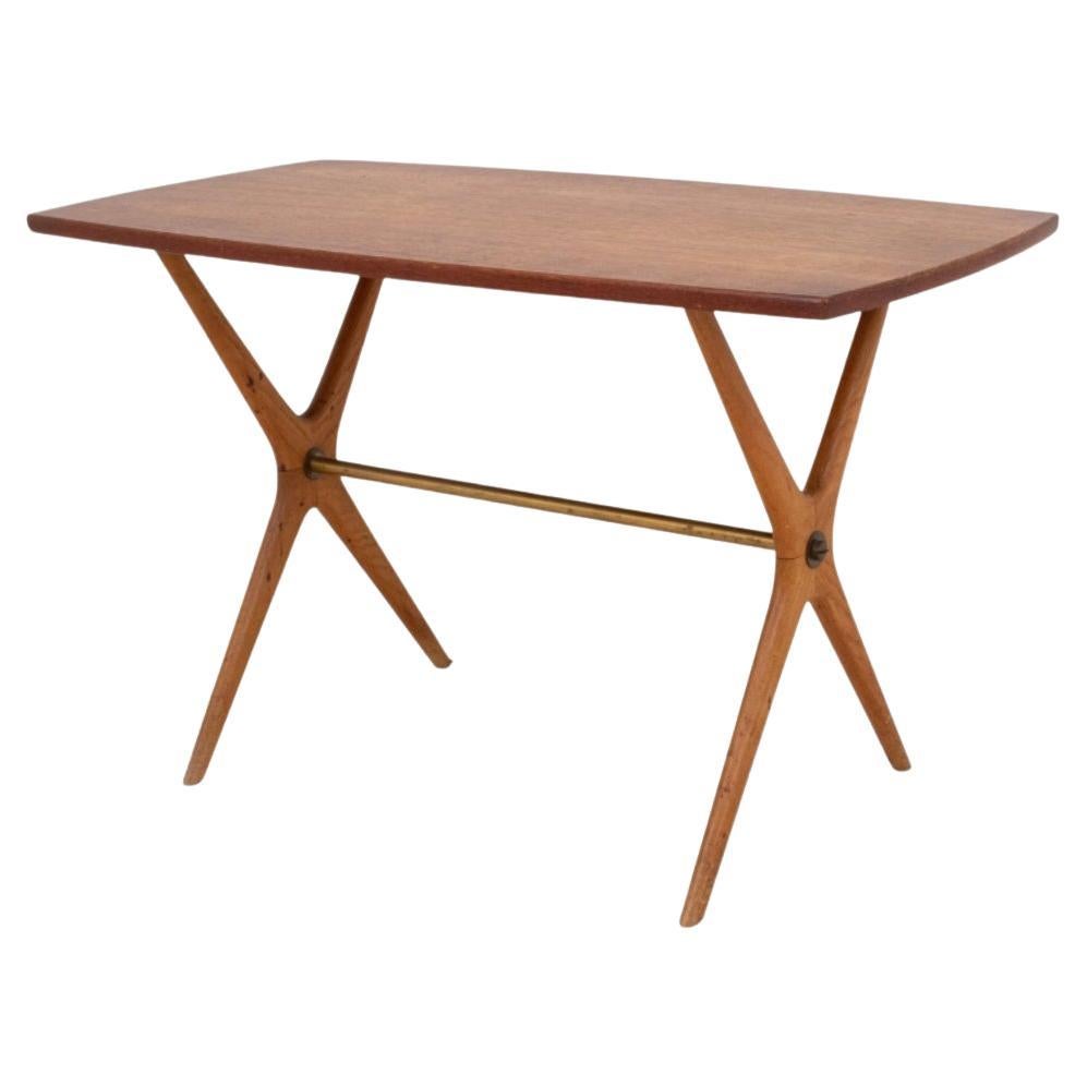 Carlsson Mid-Century Modern Walnut Side Table