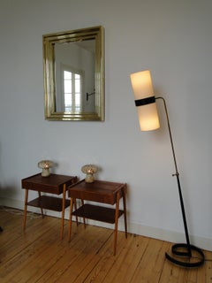 Carlström & Co Mobelfabrik  Pair Teak Nightstands Bedside Tables