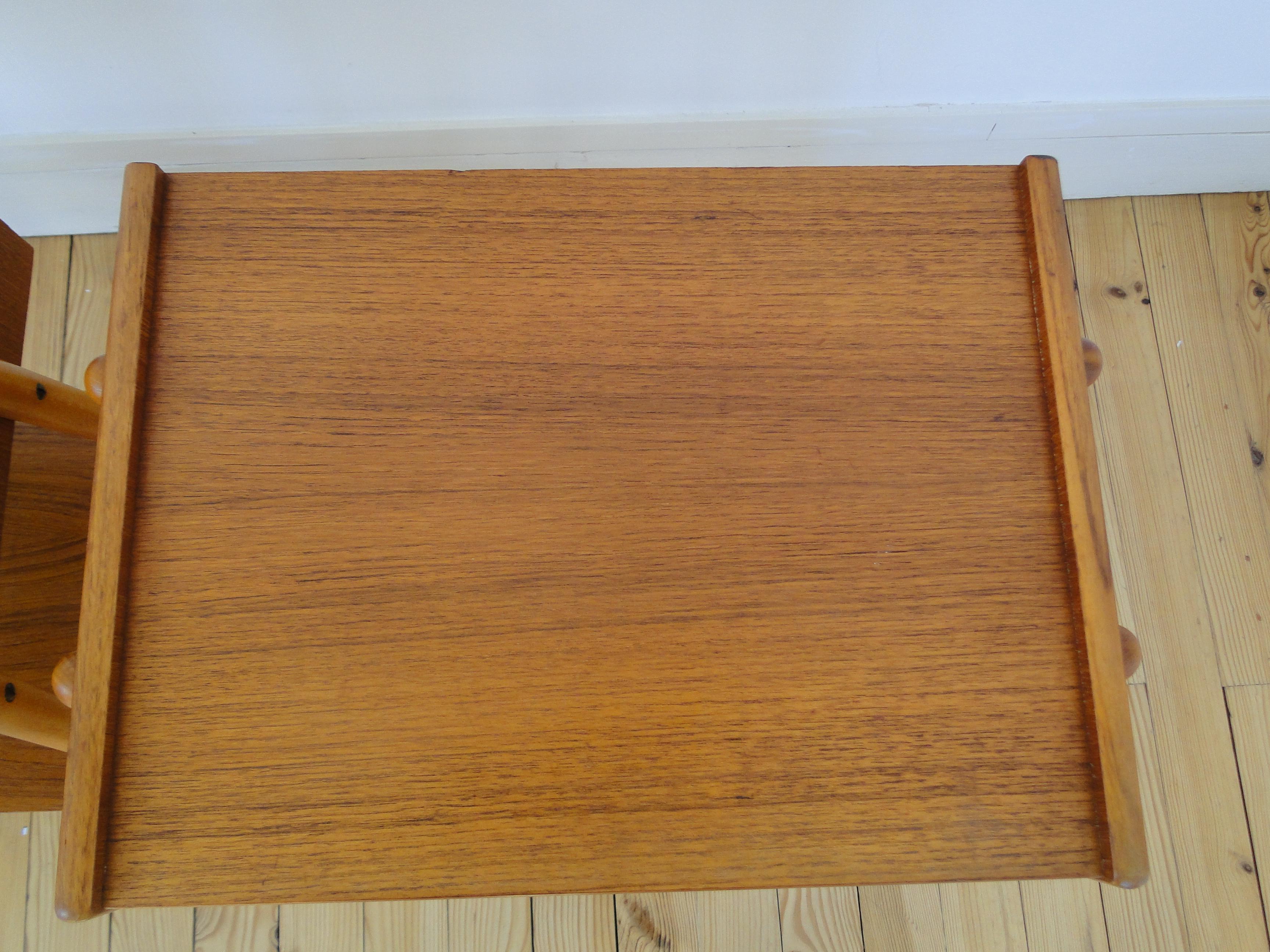 bedside table teak