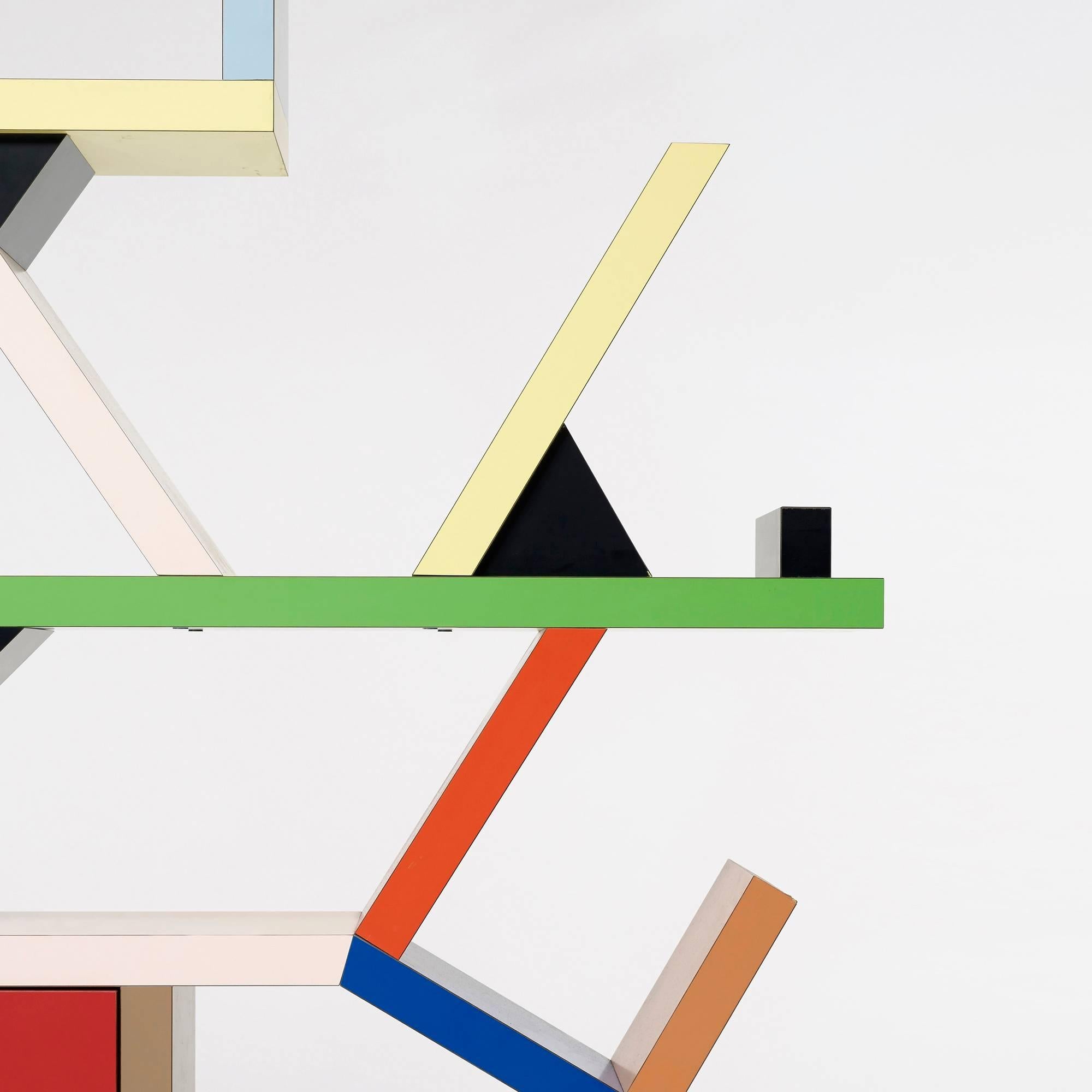 Postmoderne Bibliothèque Carlton par Ettore Sottsass pour Memphis, 1981