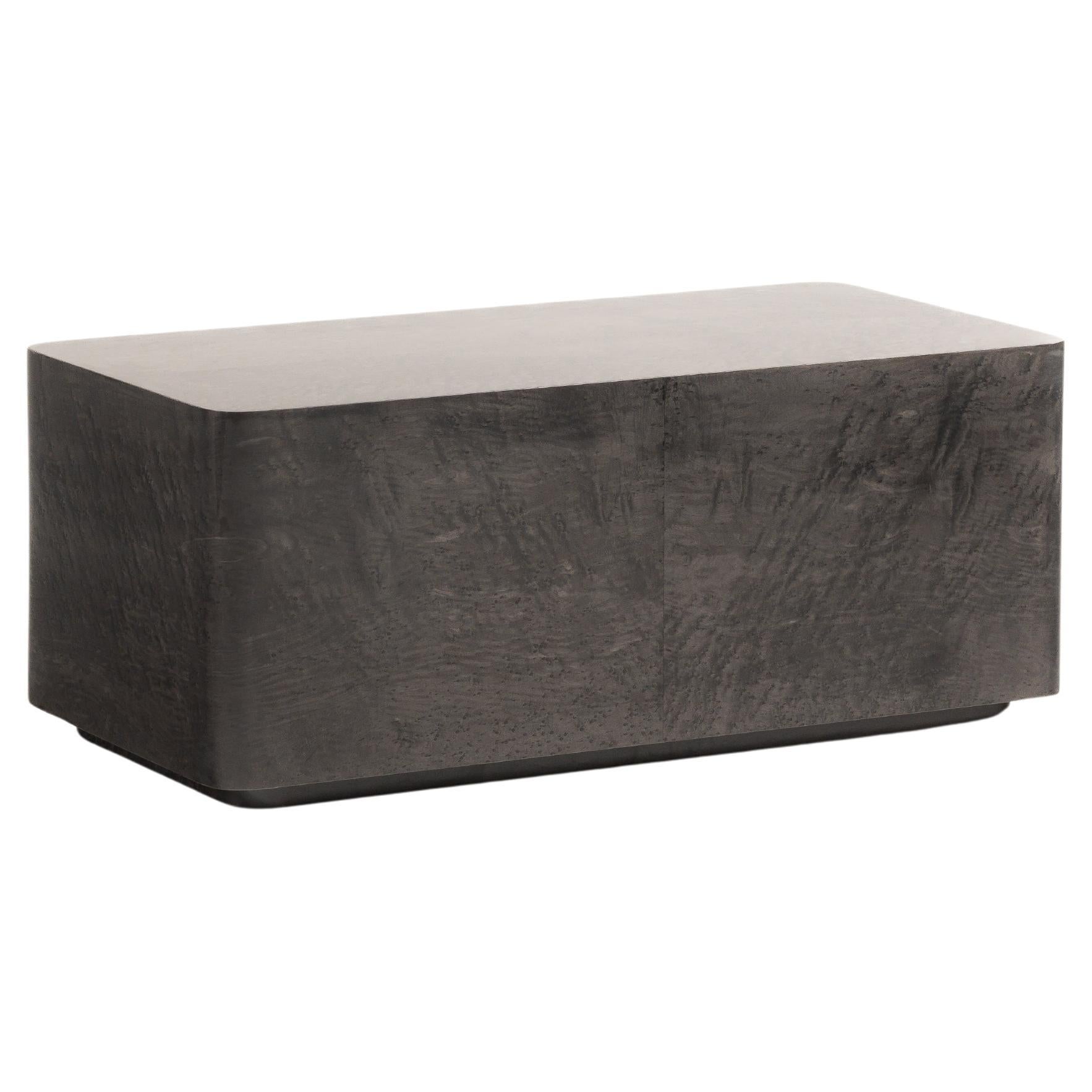 CARLTON - Burl Wood Coffee Table – Modern Handmade Art Furniture