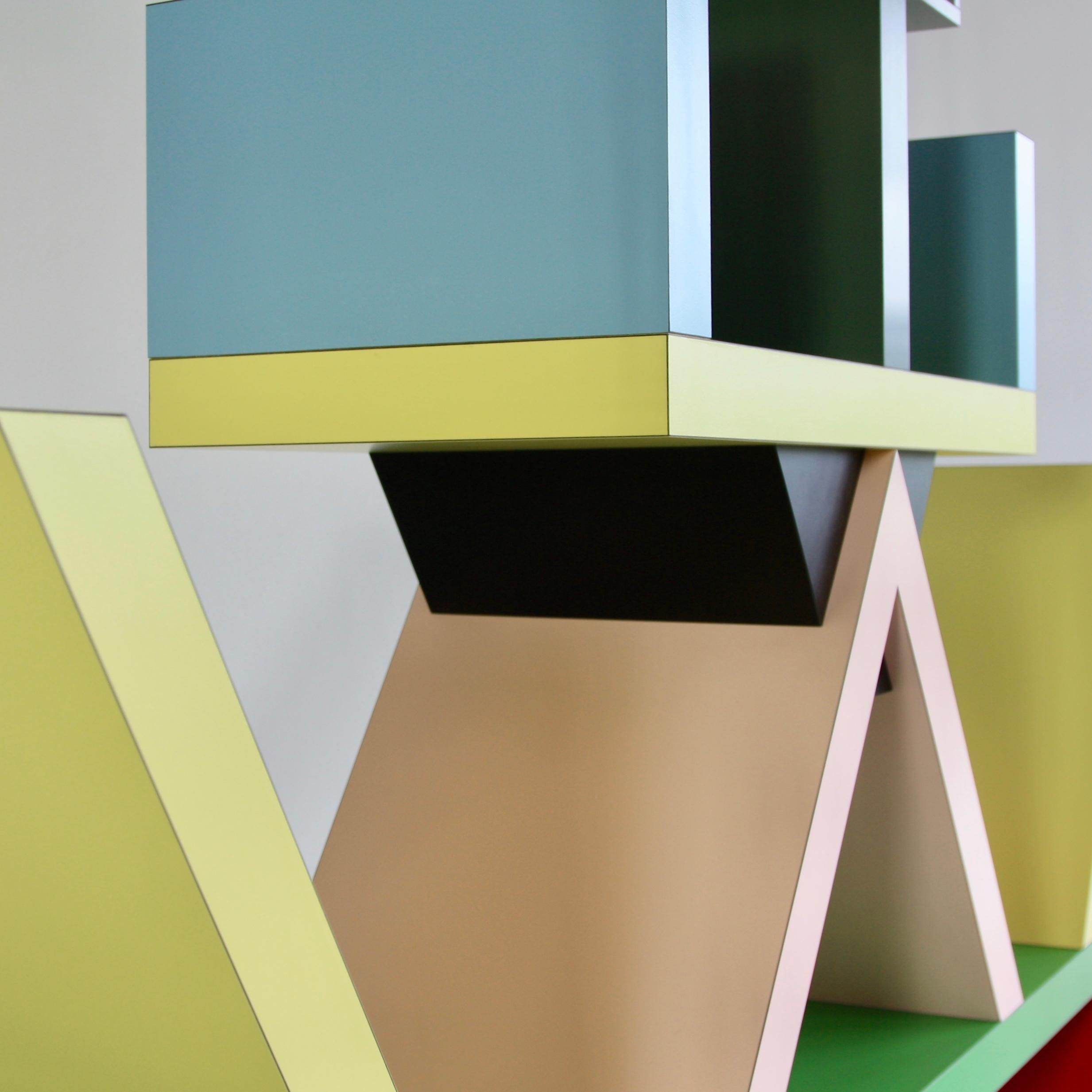 italien Meuble de rangement/sculpture original Carlton, conçu par Ettore Sottsass