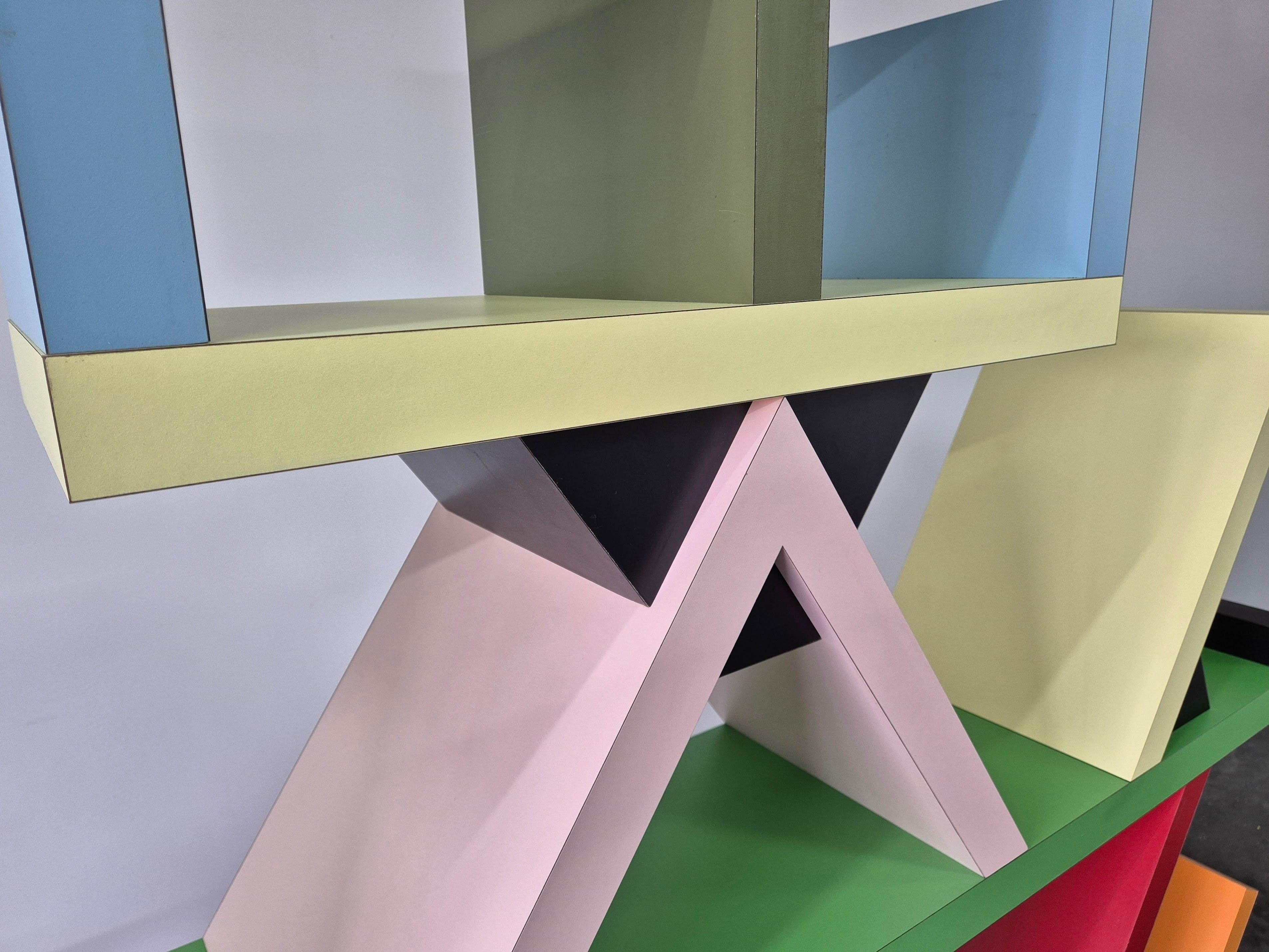 Libreria Carlton di Ettore Sottsass - Memphis Milano in vendita 3