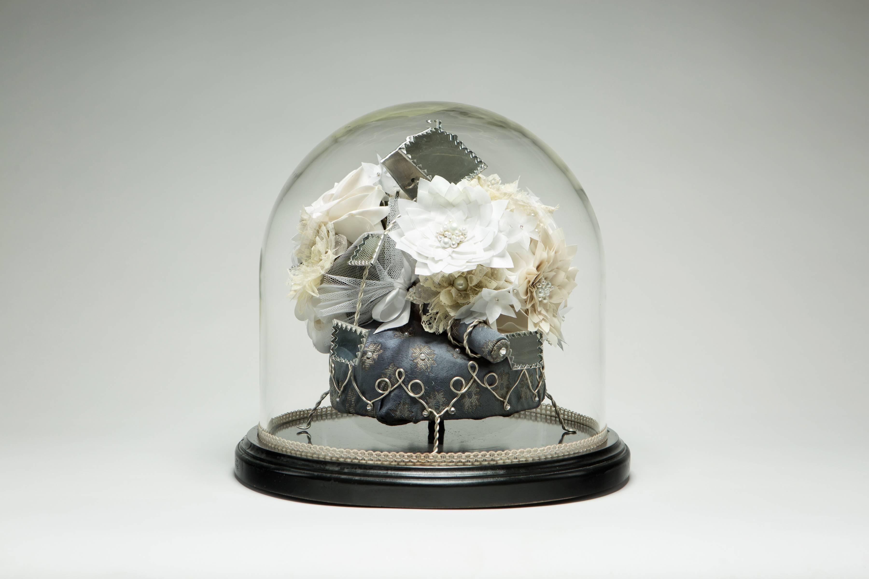 Globe de Mariée - Double Bouquet - Mixed Media Art by Carlton Scott Sturgill