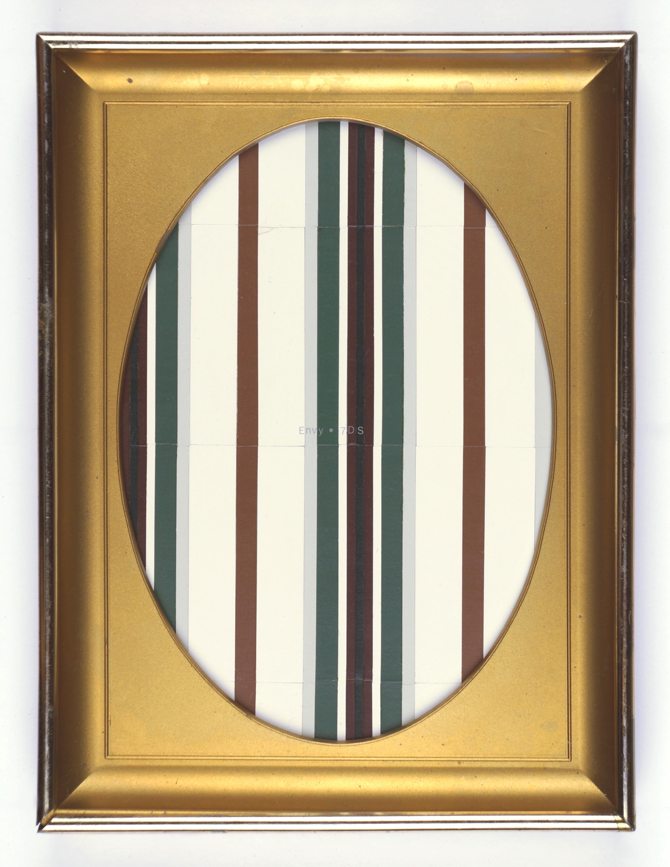 Sieben dekorative Schemes (Regal) – Modern (Zeitgenössisch), Mixed Media Art, von Carlton Scott Sturgill