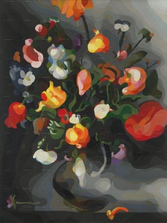 A Vase with Flowers (after Jacob Vosmaer)