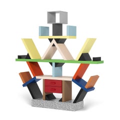 Carlton Wood Room Divider, by Ettore Sottsass for Memphis Milano Collection