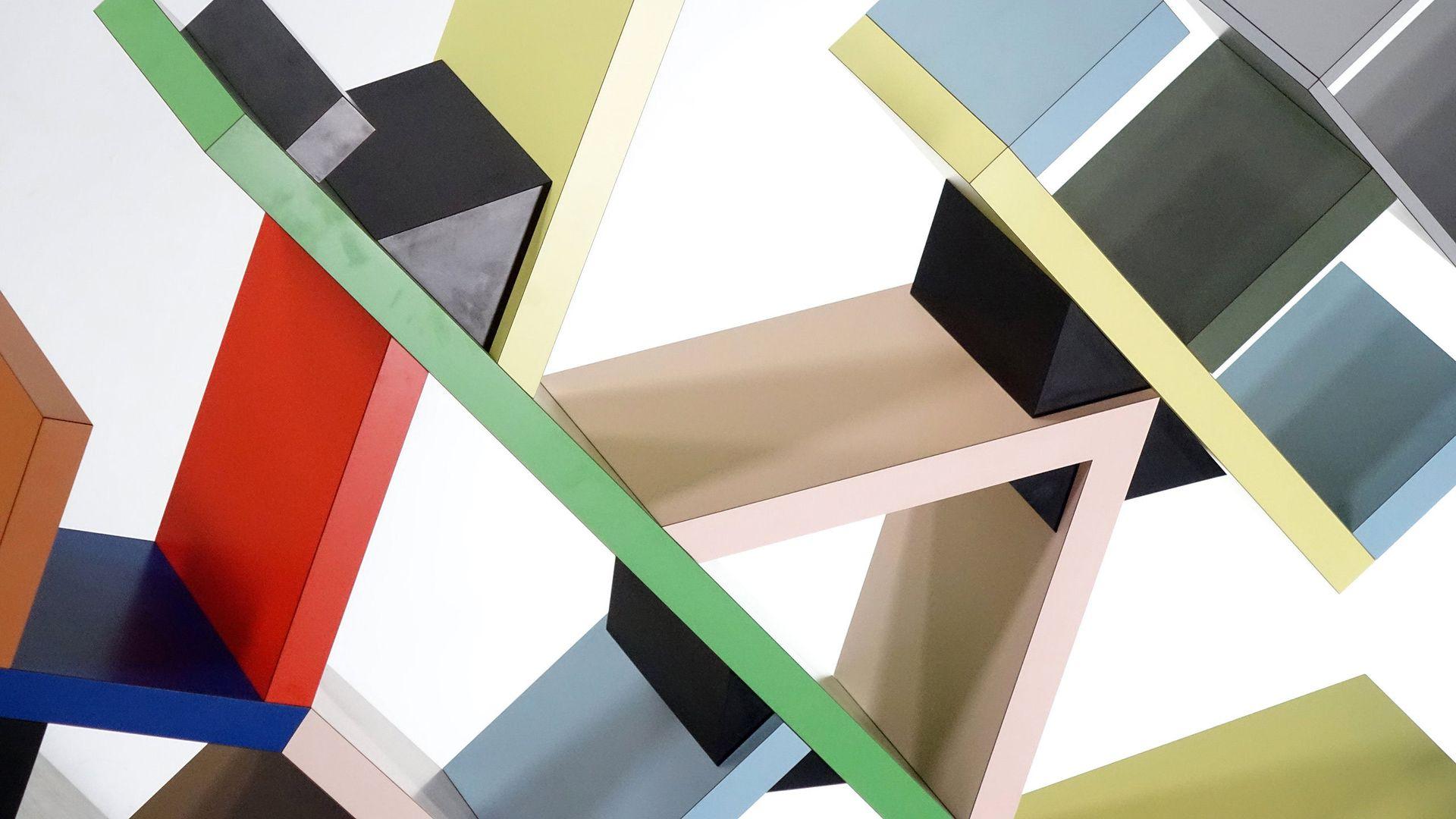 Libreria Carlton in legno di Memphis, Ettore Sottsass in vendita 2