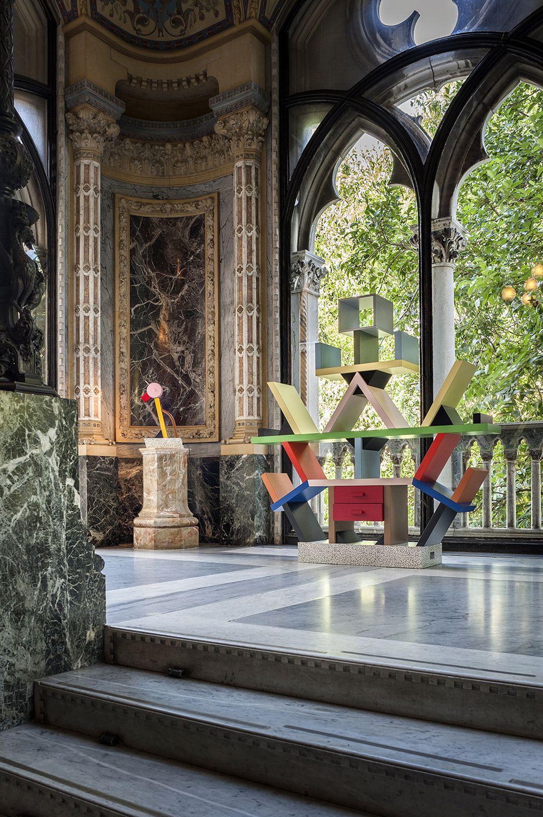 Libreria Carlton in legno di Memphis, Ettore Sottsass in vendita 3