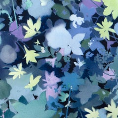 'Dawn Chorus I' - naturalist landscape - abstract - colorful - Claude Monet
