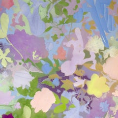 'Easter Song I' - naturalist landscape - abstract - colorful - Claude Monet