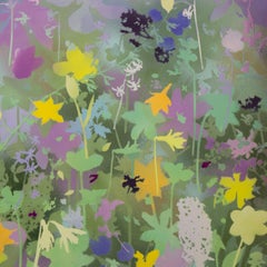 'Spring Garden I - Japanese Magnolia' - naturalist landscape - Claude Monet