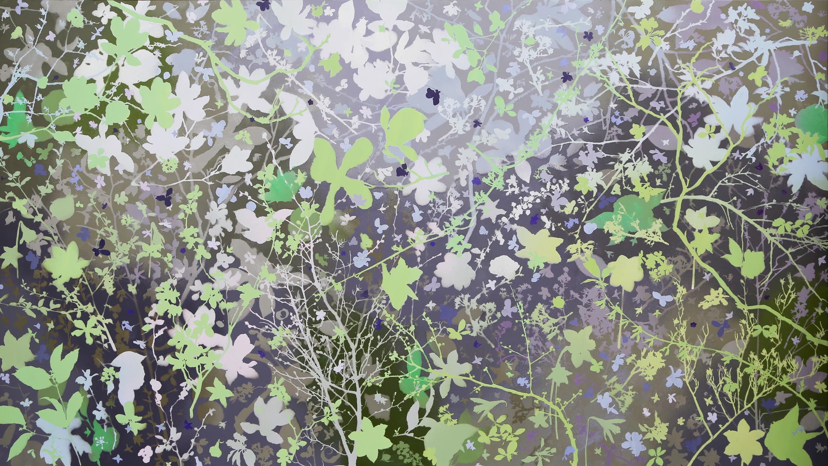 Carlyle Wolfe Lee Landscape Painting - Spring Branches
