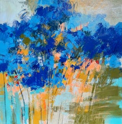 "Wild Field I & II" - Contemporary Impressionism